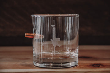 BenShot Rifle Rock Glass